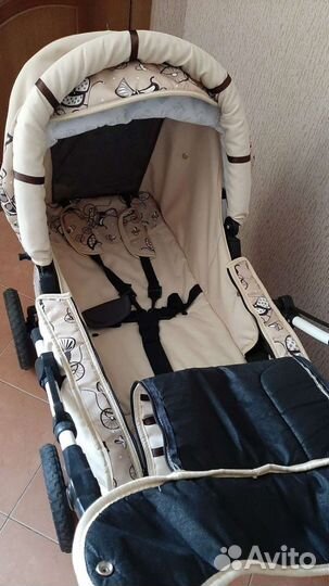 Коляска Bebetto Joker 3 в 1 трансформер