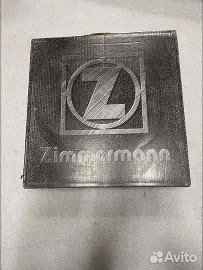Тормозной диск задний Zimmermann 330mm 100.3358.20