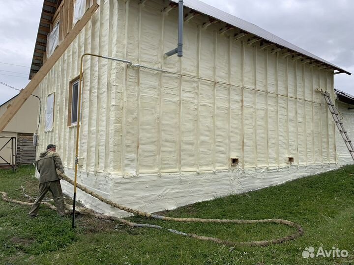 Утепление пенополиуретаном