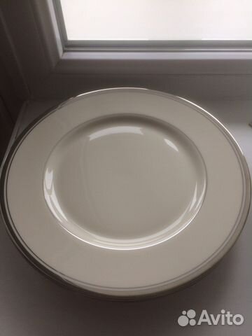 Тарелка пирожковая фарфор. Винтаж 70-е USA