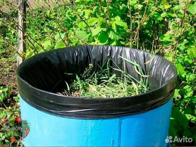 Вкладыш в бочку для воды 200 л. (мешок садовый)