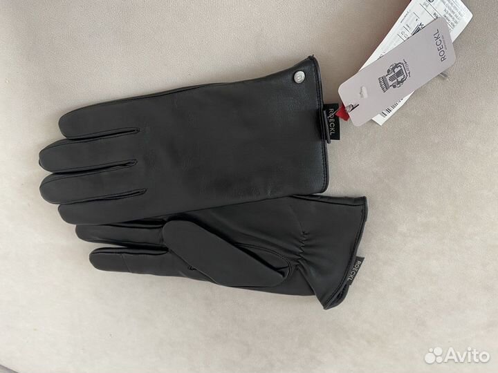 Мужские кожаные перчатки