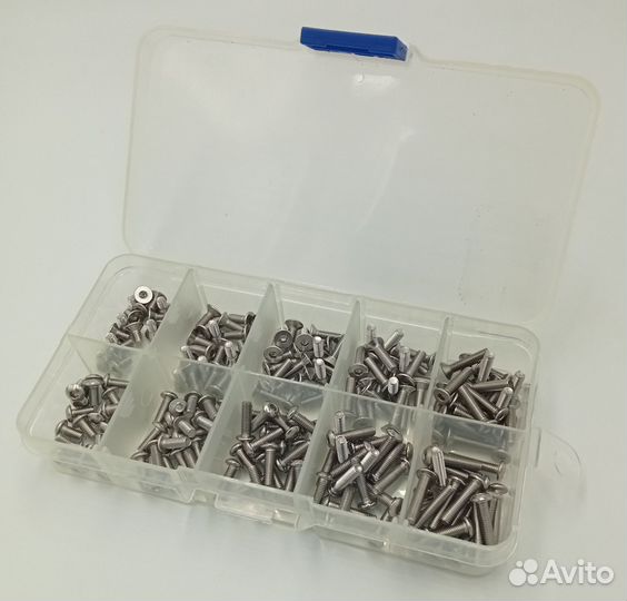 Набор винтов М3Х6, М3Х8, М3х10, М3х12, М3х14