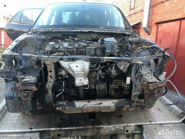 Мотор, коробка, ходовая, запчасти mazda 626