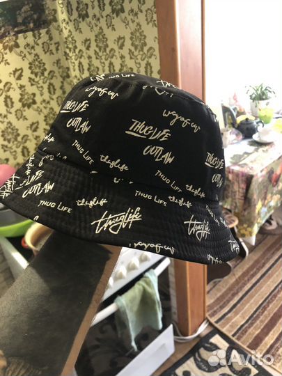 Панама мужская черная