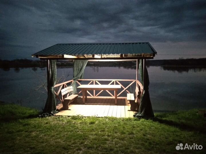 Рыбалка, беседки