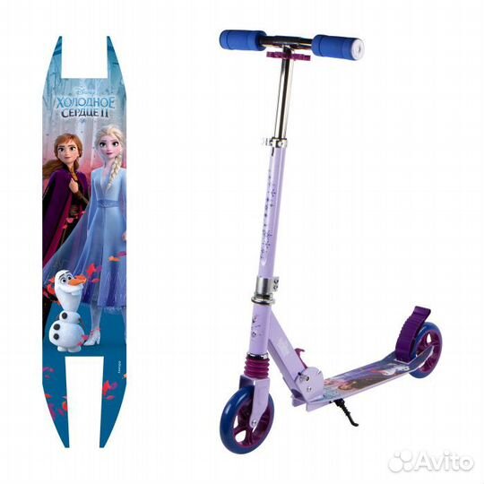 Самокат Disney Холодное Сердце 2-х колёсный