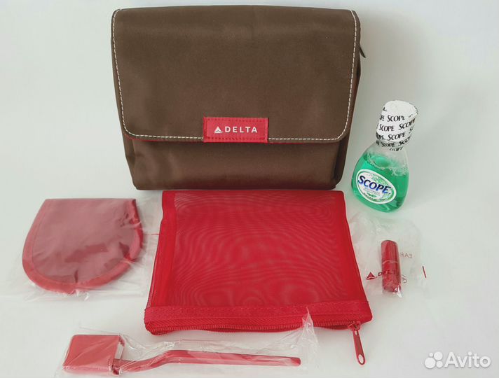Дорожный набор бизнес класса Delta