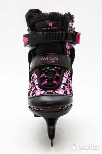 Коньки детские раздвижные TT Arctic girl р.30-33
