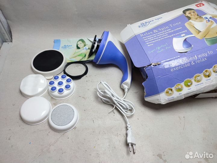Массажер для лица и тела Relax & Spin Tone