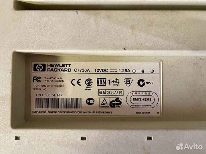 Сканер HP scanjet 4300C