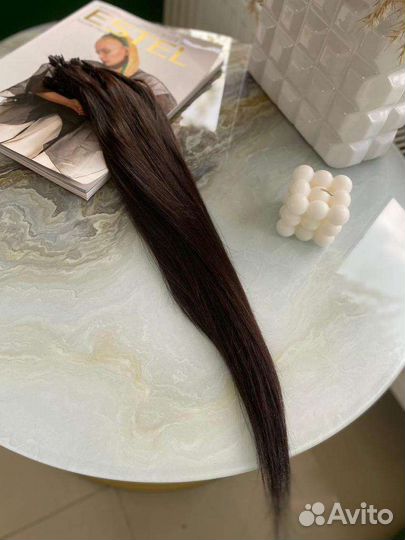 Волосы для наращивания 60 см бу