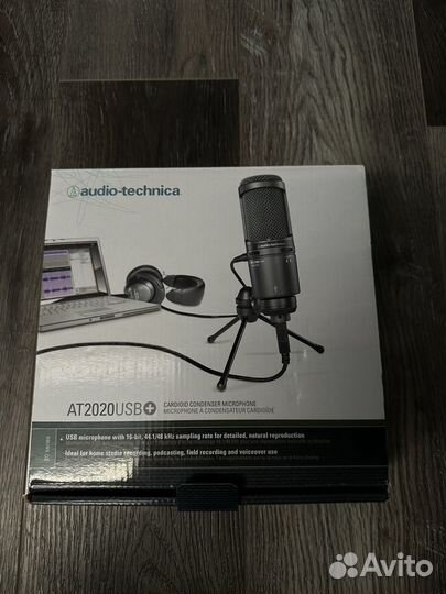 Микрофон студийный AT2020 USB+