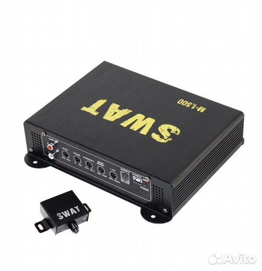 Автомобильный усилитель swat M-1.500 1 канал