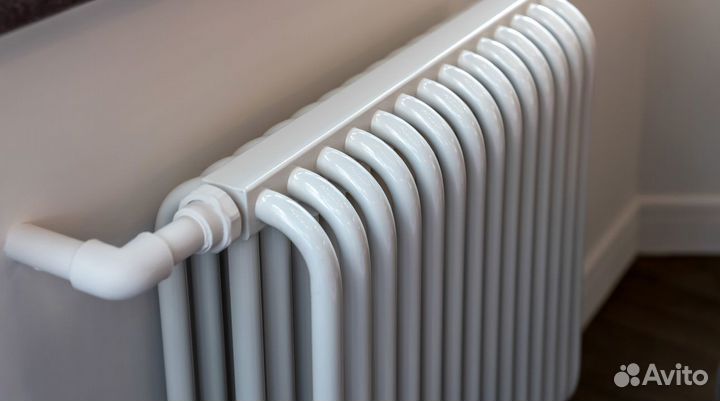 Радиатор отопления трубчатый RAL 9016 kzto