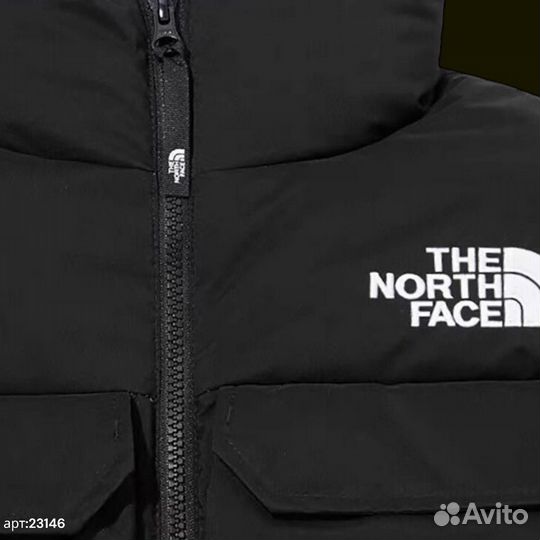 Зимняя куртка The North Face с карманами на груди 44(XS/S)