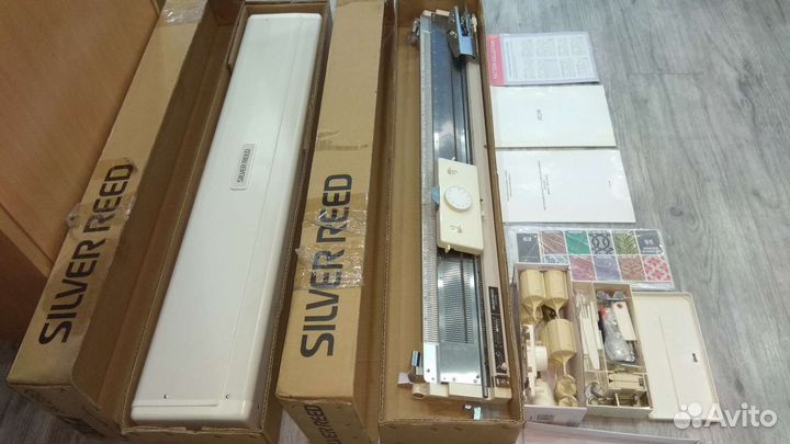 Вязальная машина silver reed sk 280 двухфантурная