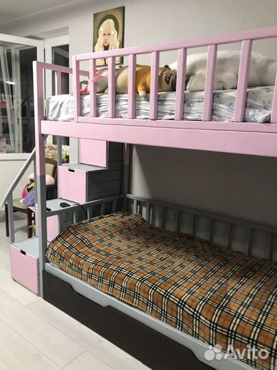 Двухъярусная кровать бу