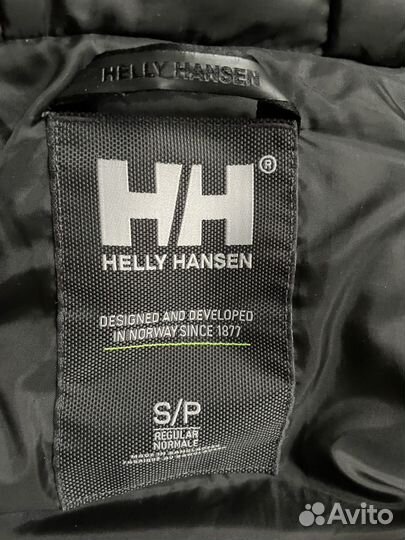 Пуховик мужской helly hansen размер S