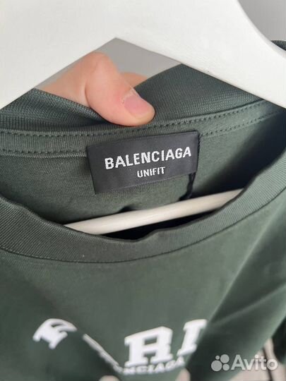 Футболка balenciaga paris