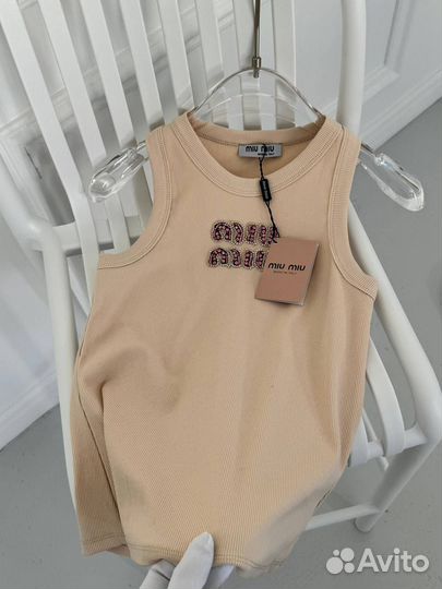 Майка Miu Miu женская (Новинка 2024)