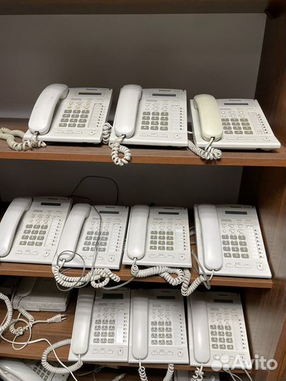 Системный телефон panasonic KX-T7665, KX-7633