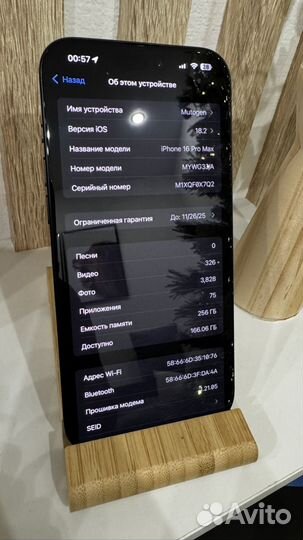 iPhone 16 Pro Max, 256 ГБ