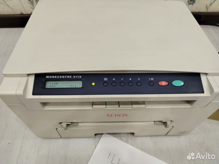 Мфу лазерный принтер сканер xerox wc3119