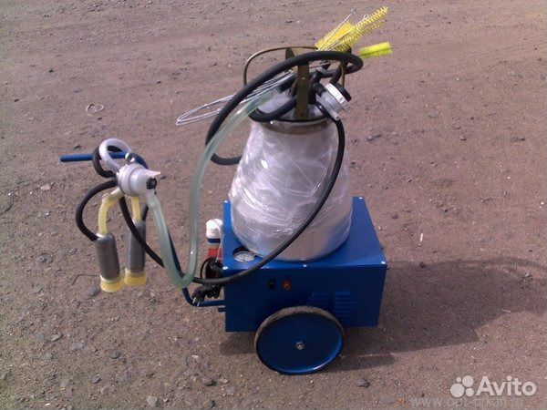 Доильный аппарат для коз Фермер ад-02 ск (силикон)