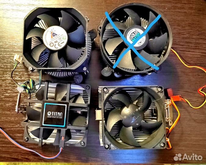 Кулер процеccорный socket 775, am2, am3