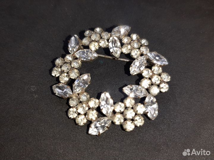 Брошь винтажная чехия СССР