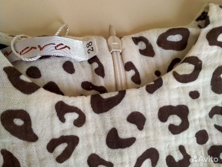 Муслиновое платье для девочки