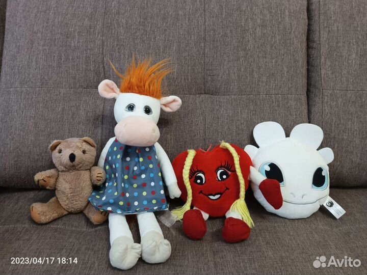 Мягкие игрушки в ассортименте