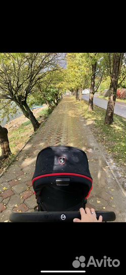Прогулочный чехол cybex priam ferrari