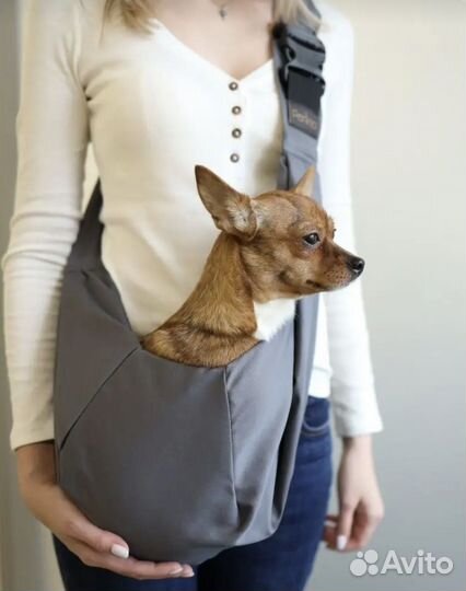 Сумка слинг для собак