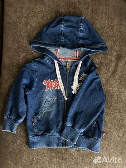 Джинсовый костюм для мальчика