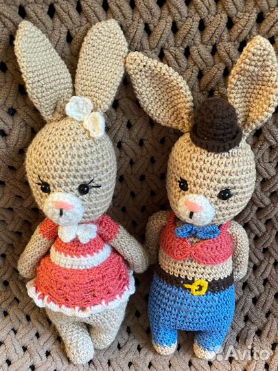 Котик,зайка,мишка,дракон вязаные игрушки