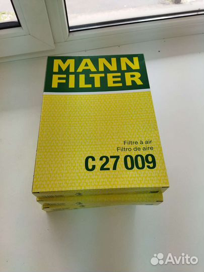 Фильтр воздушный mann-filter C27009