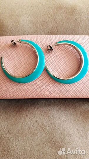Серьги серебро новые
