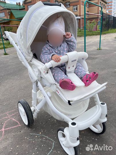 Коляска 3 в 1 adamex barletta