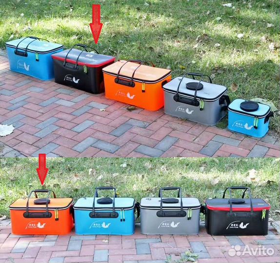 Сумка для рыбалки / кан рыболовный складной