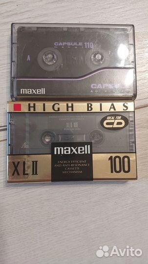 Аудиокассеты TDK maxell с записью