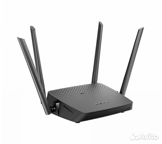 Wi-Fi роутер D-link DIR-825/RU/R5, черный