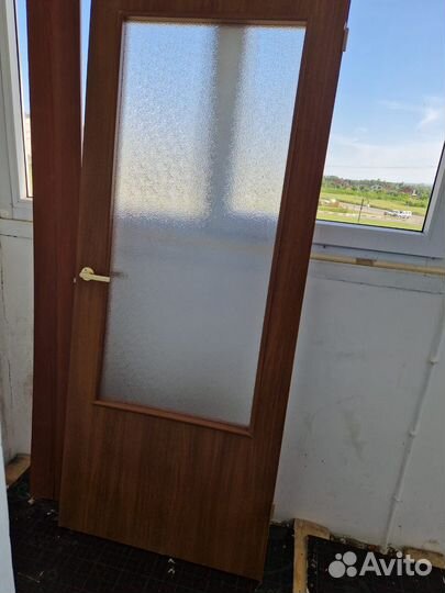 Дверь новая с кухни. Размер 20080