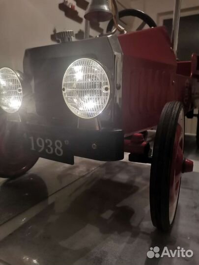 Велосипед Детский автомобиль велоавто пожарная