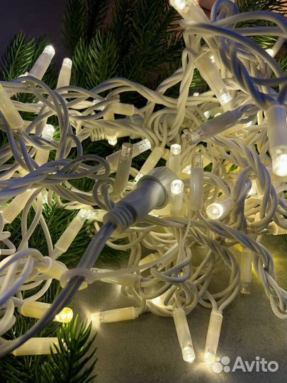 Гирлянда уличная по 10 метров, всего 520 метров