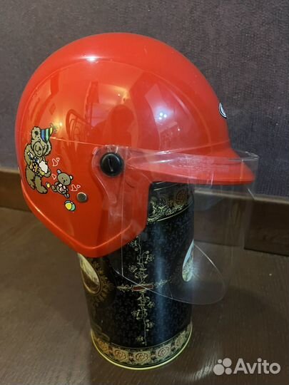 Шлем с визором детский для квадроцикла Новый