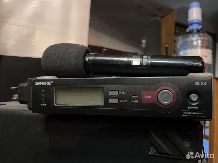 Радиомикрофон shure sm58, slx4