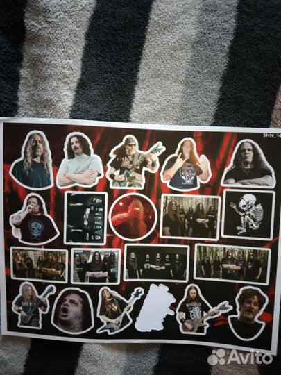 Наклейки Cannibal Corpse