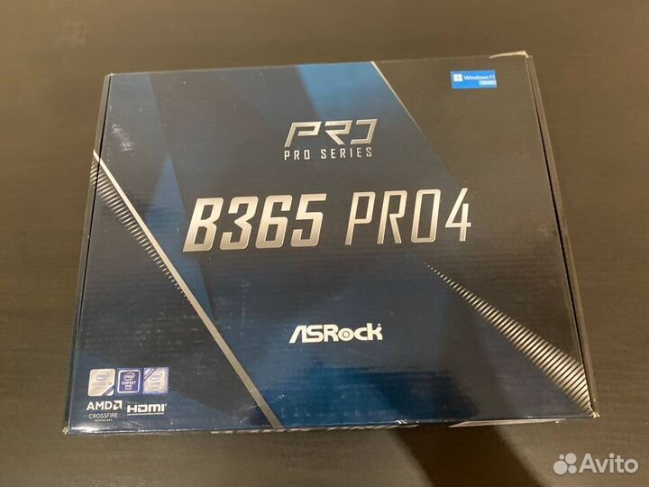 Материнская плата ASRock B365 PRO4. Новая